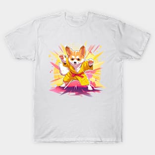 karate corgi T-Shirt